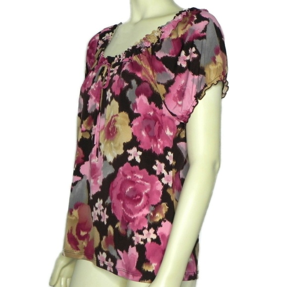 Claudia Richard Peasant Top Blouse - Picture 3 of 7